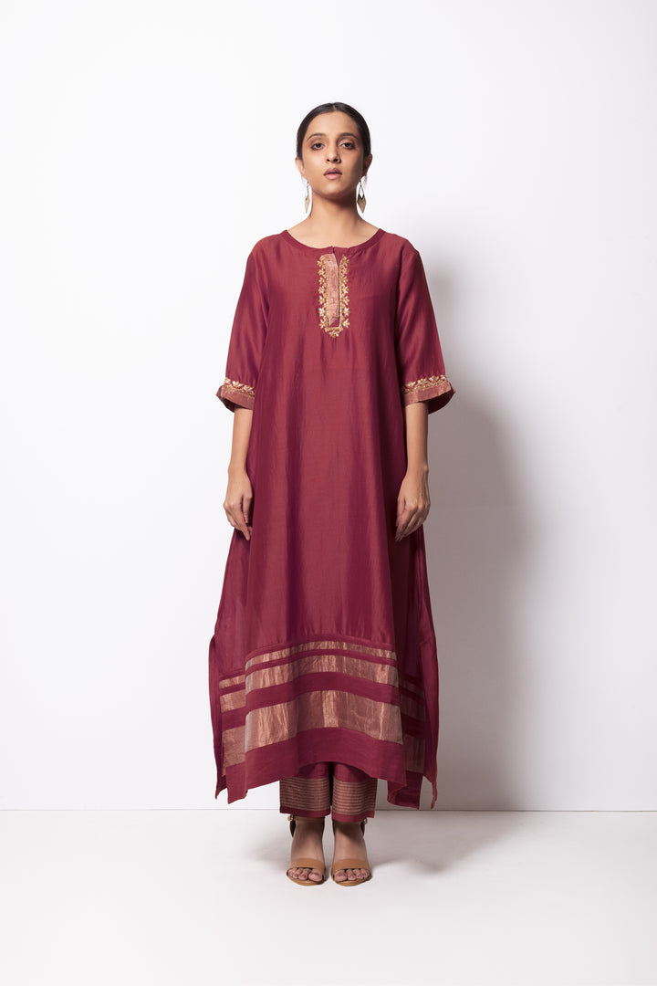 A-Line Kurta Set