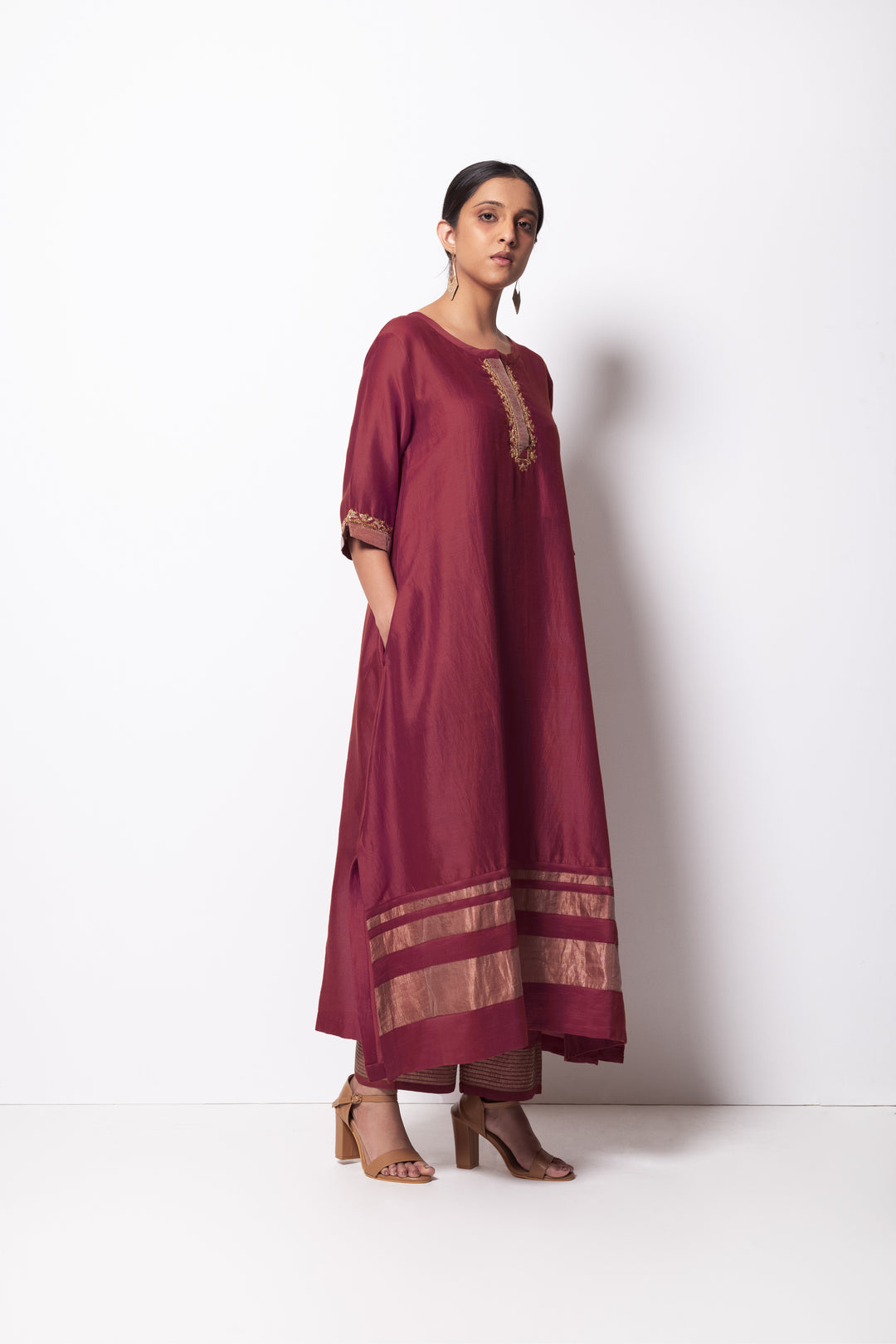 A-Line Kurta Set