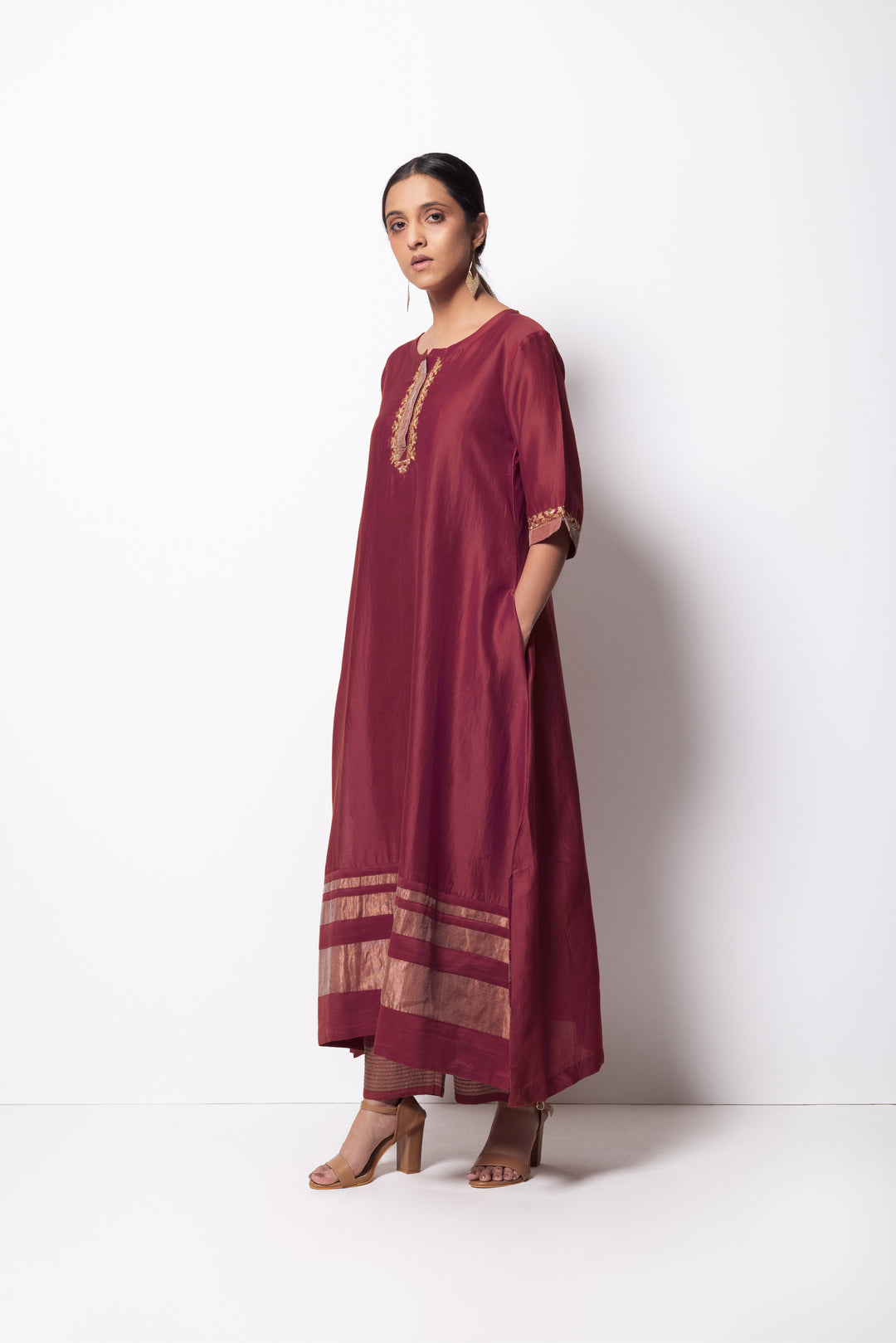 A-Line Kurta Set