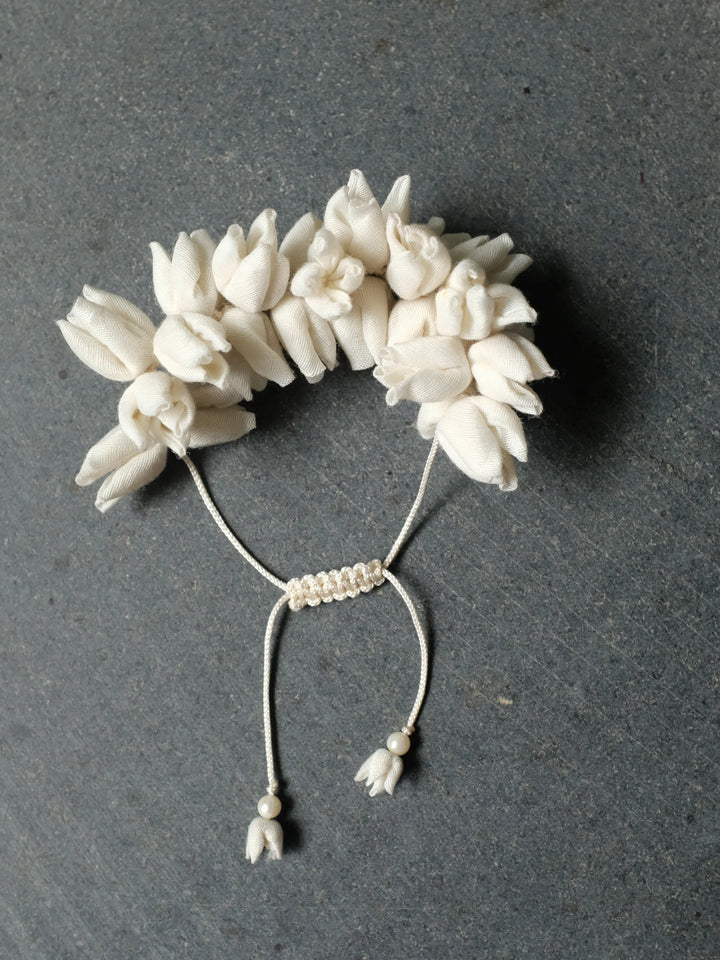 Off White Mogra Bracelet