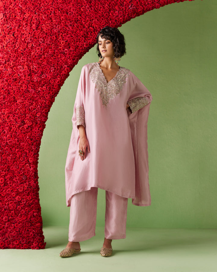 Reva Cuff Kaftan Set