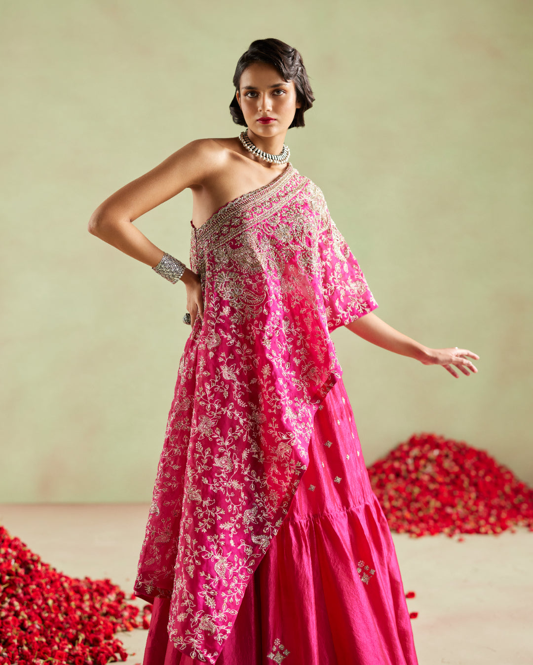 Preetha Kaftan Lehenga