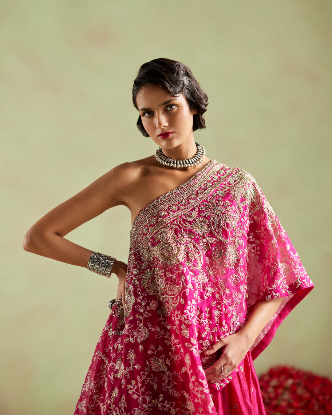 Preetha Kaftan Lehenga