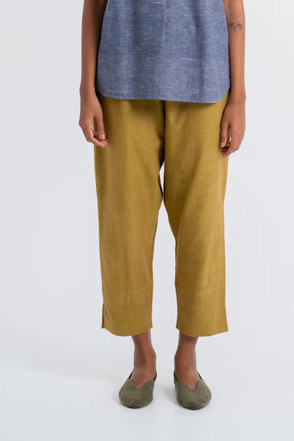 Mustard Straight Pant