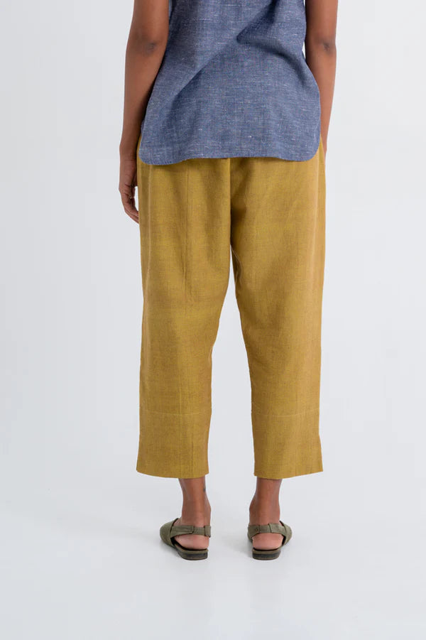 Mustard Straight Pant