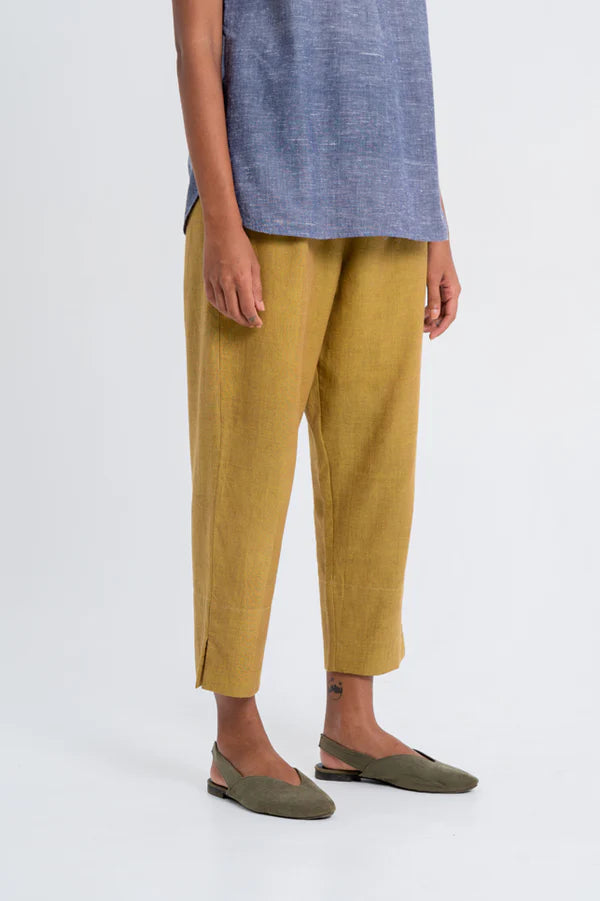 Mustard Straight Pant