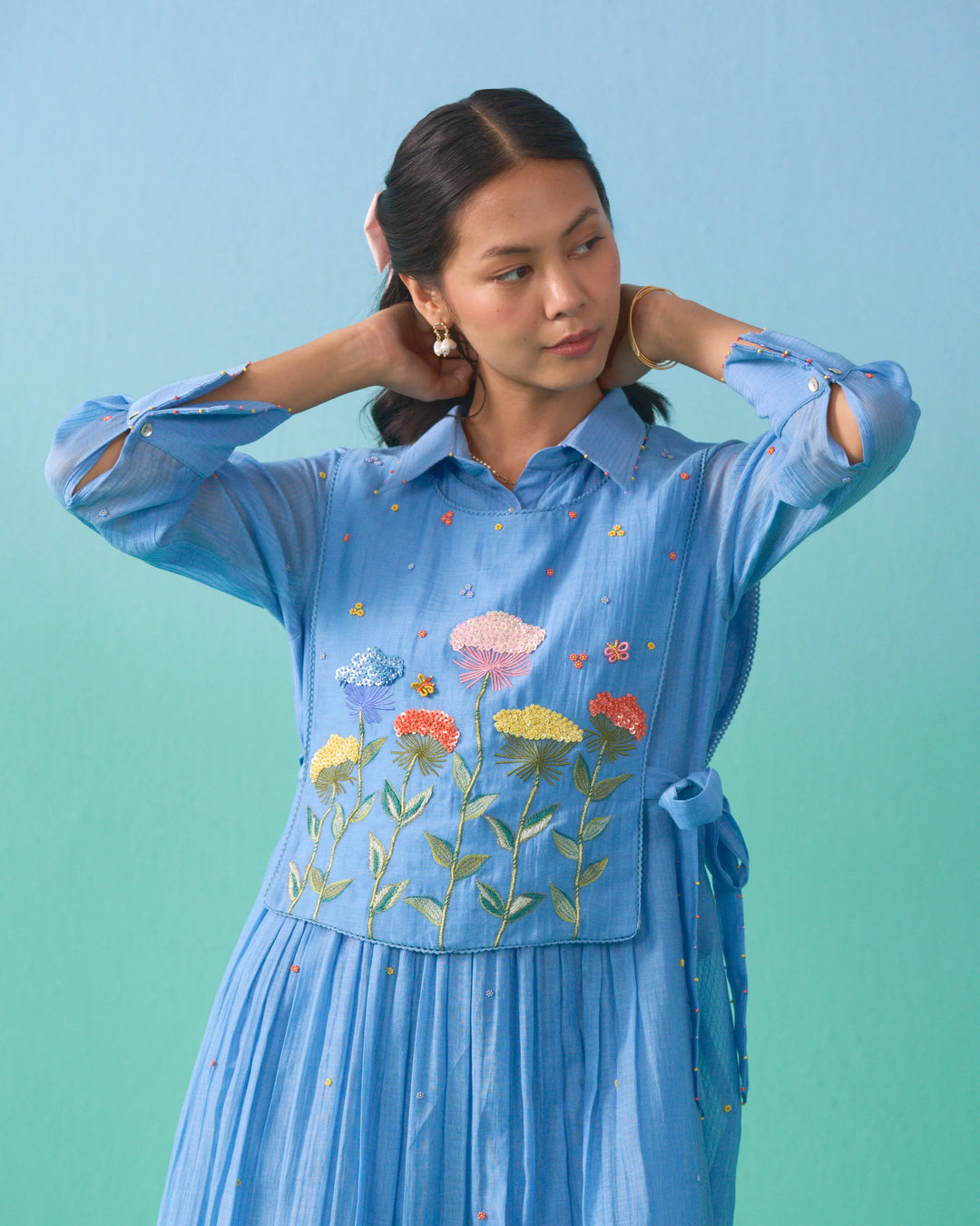 Fluer Bib Dress