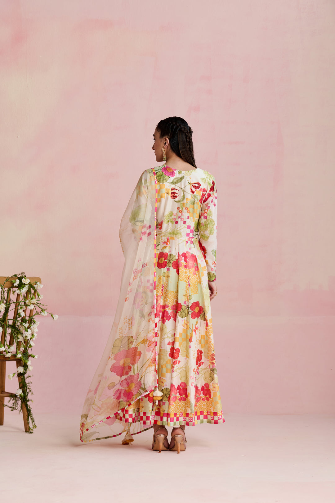 Zoho Anarkali Set