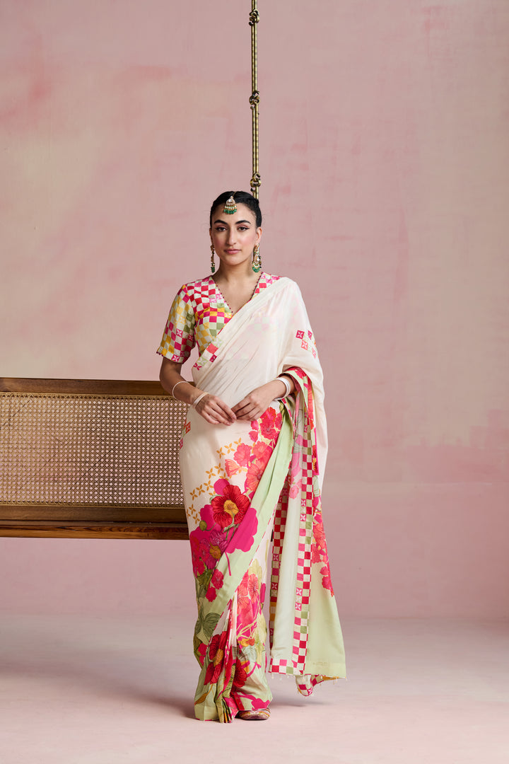 Urmi Drape Saree Set