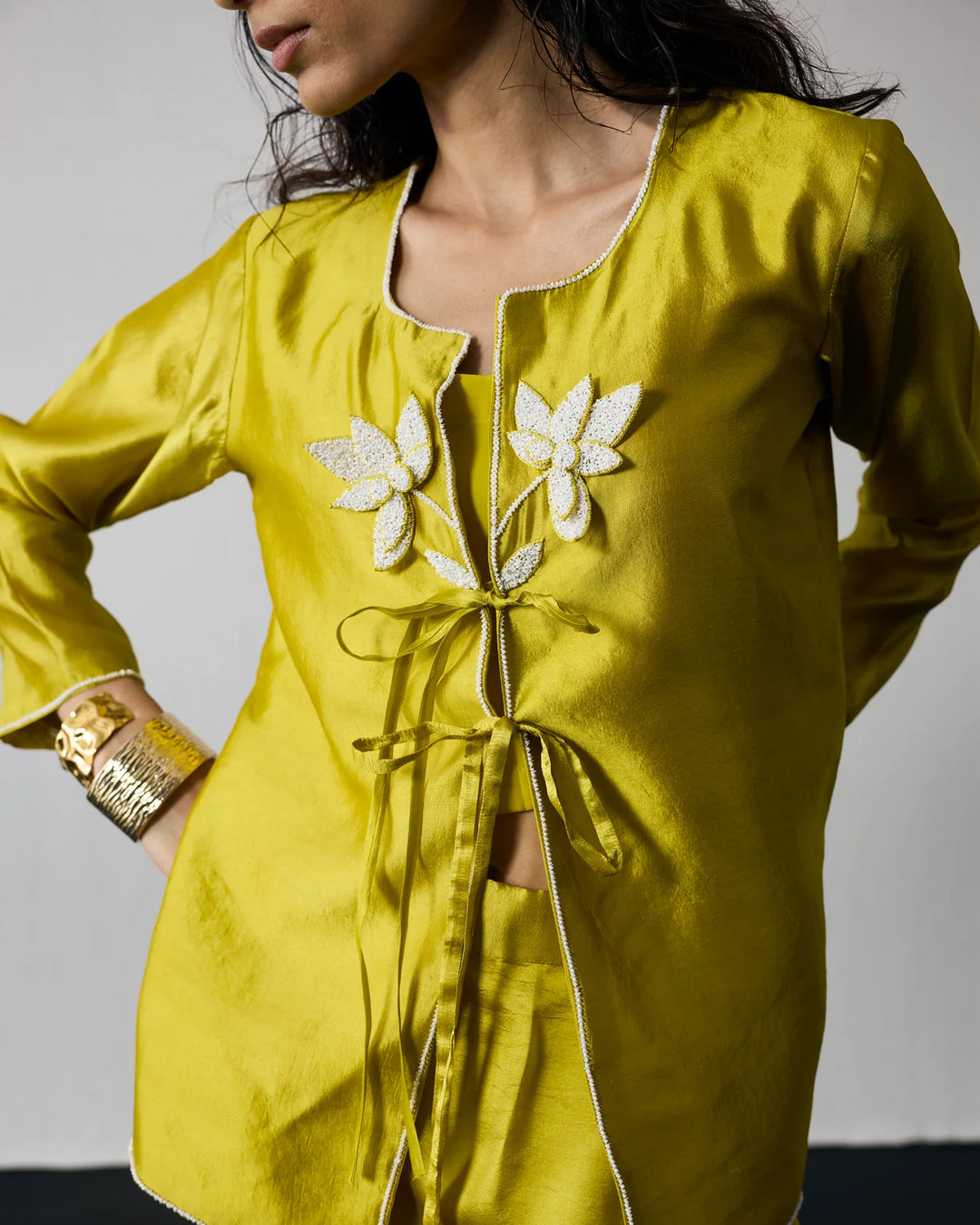 Twin Flower Co-ord Skirt
