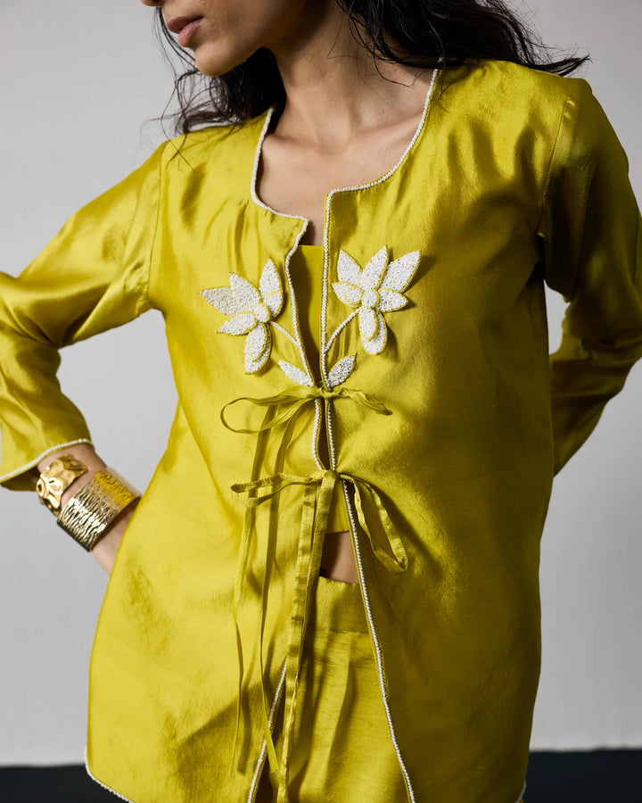 Twin Flower Co-ord Skirt