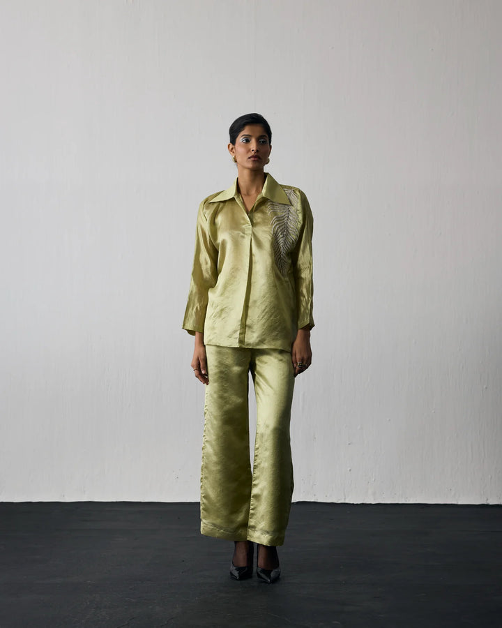Leaf Shirt Co-ord