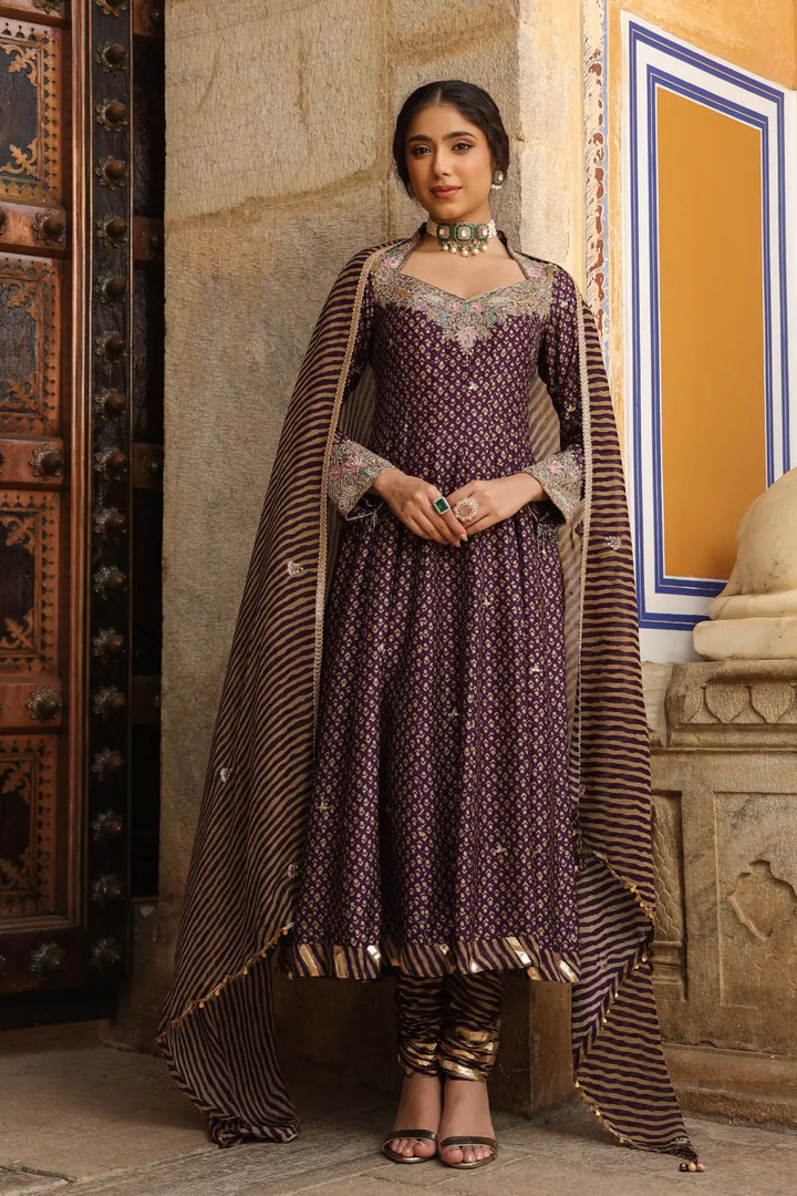 riwayat printed kalidar set