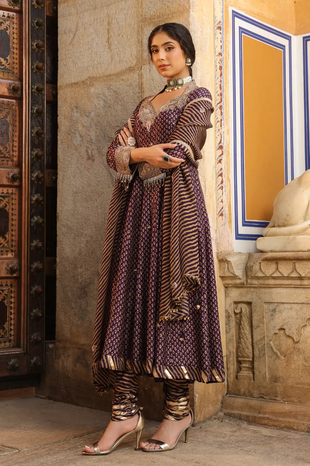 riwayat printed kalidar set