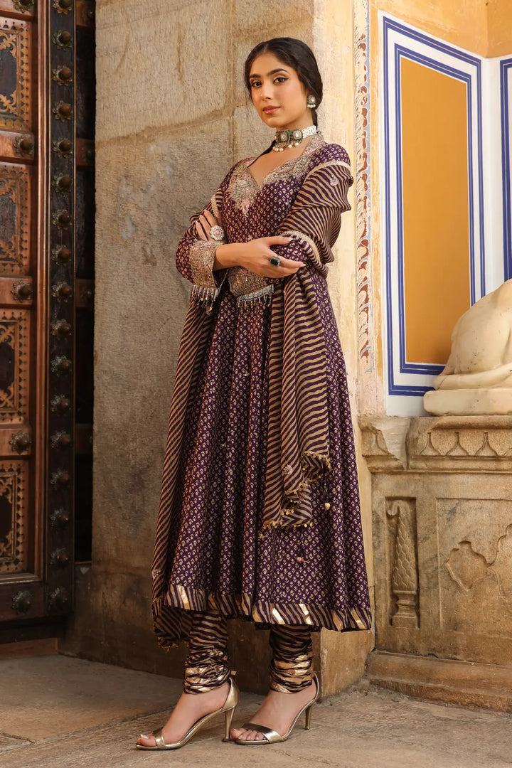 riwayat printed kalidar set