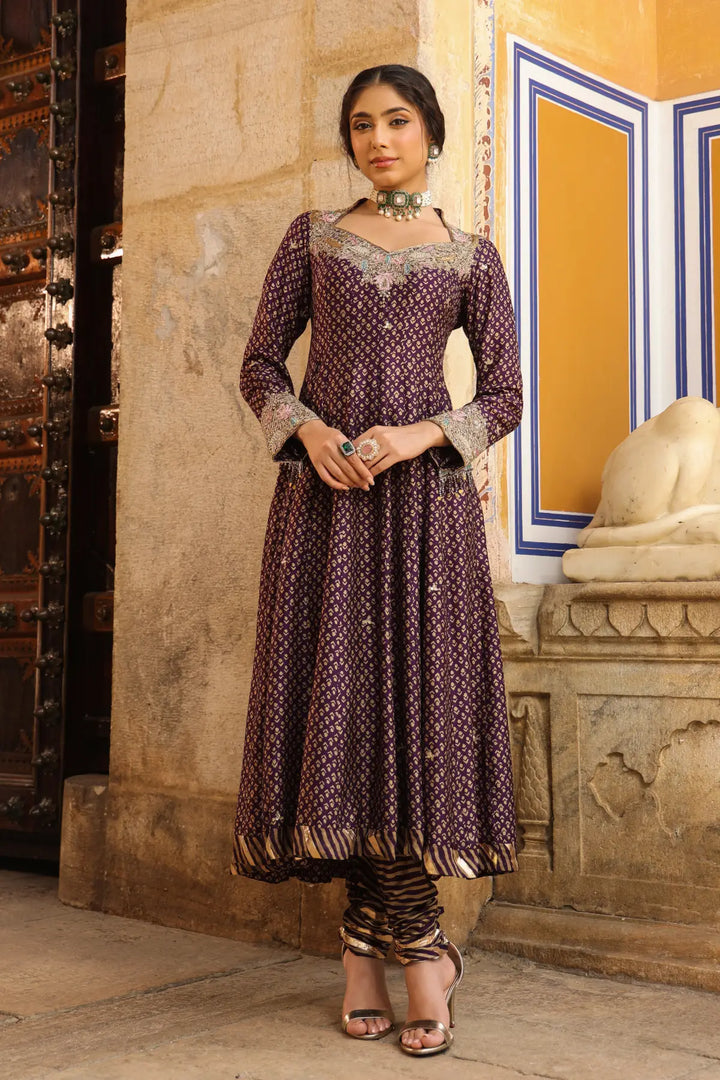 riwayat printed kalidar set