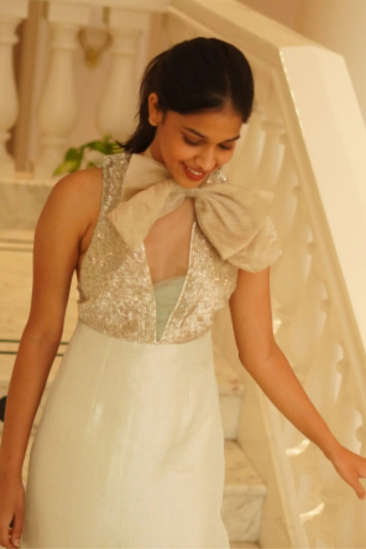 Mint Shimmer Dress