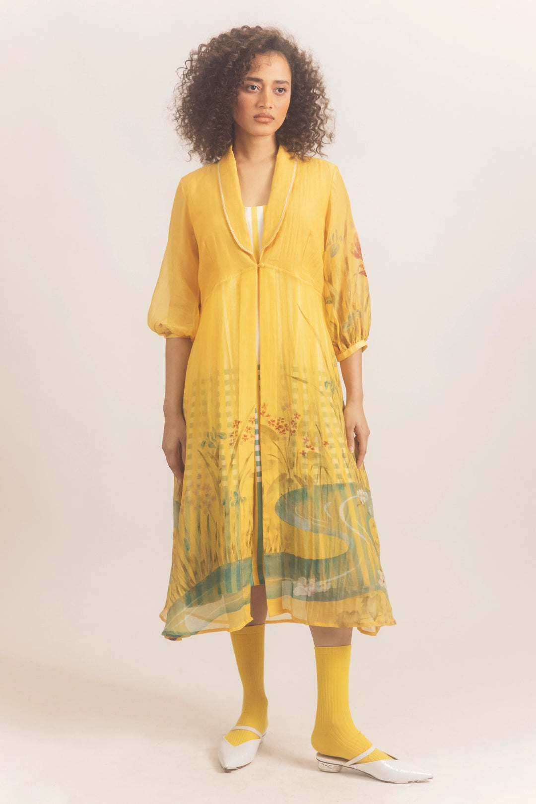 Aurora Jacket set yellow