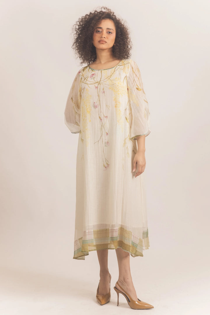 Vine hill top dress white