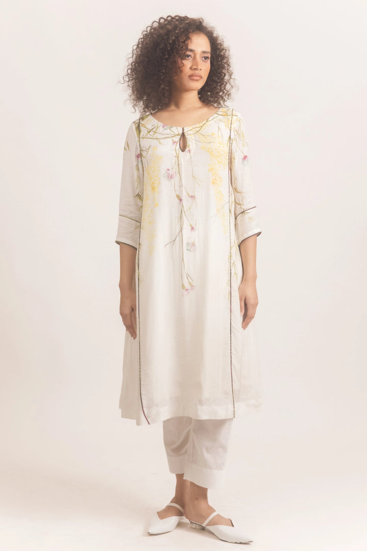 Sienna Kurta Set White