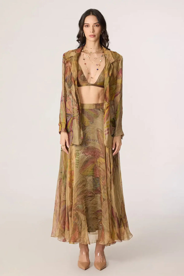 Micah Blazer, Arleth Bralette & Revah Skirt