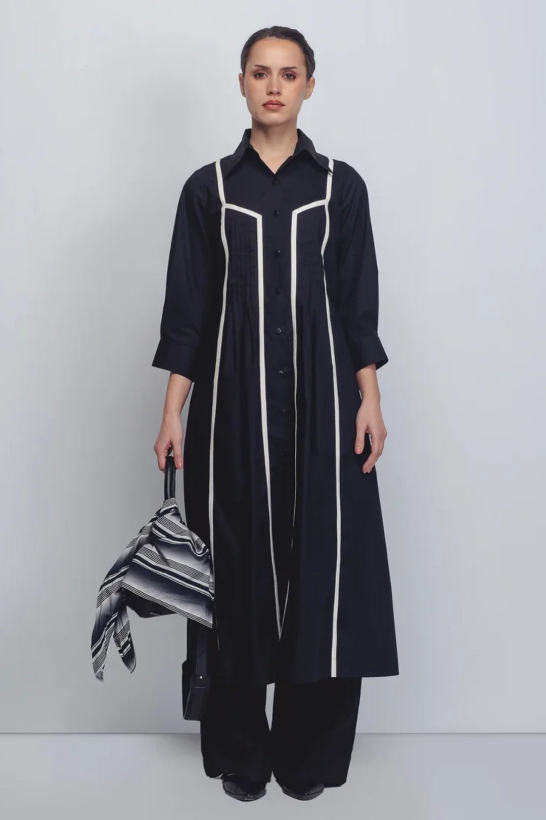 Column Shirt Dress