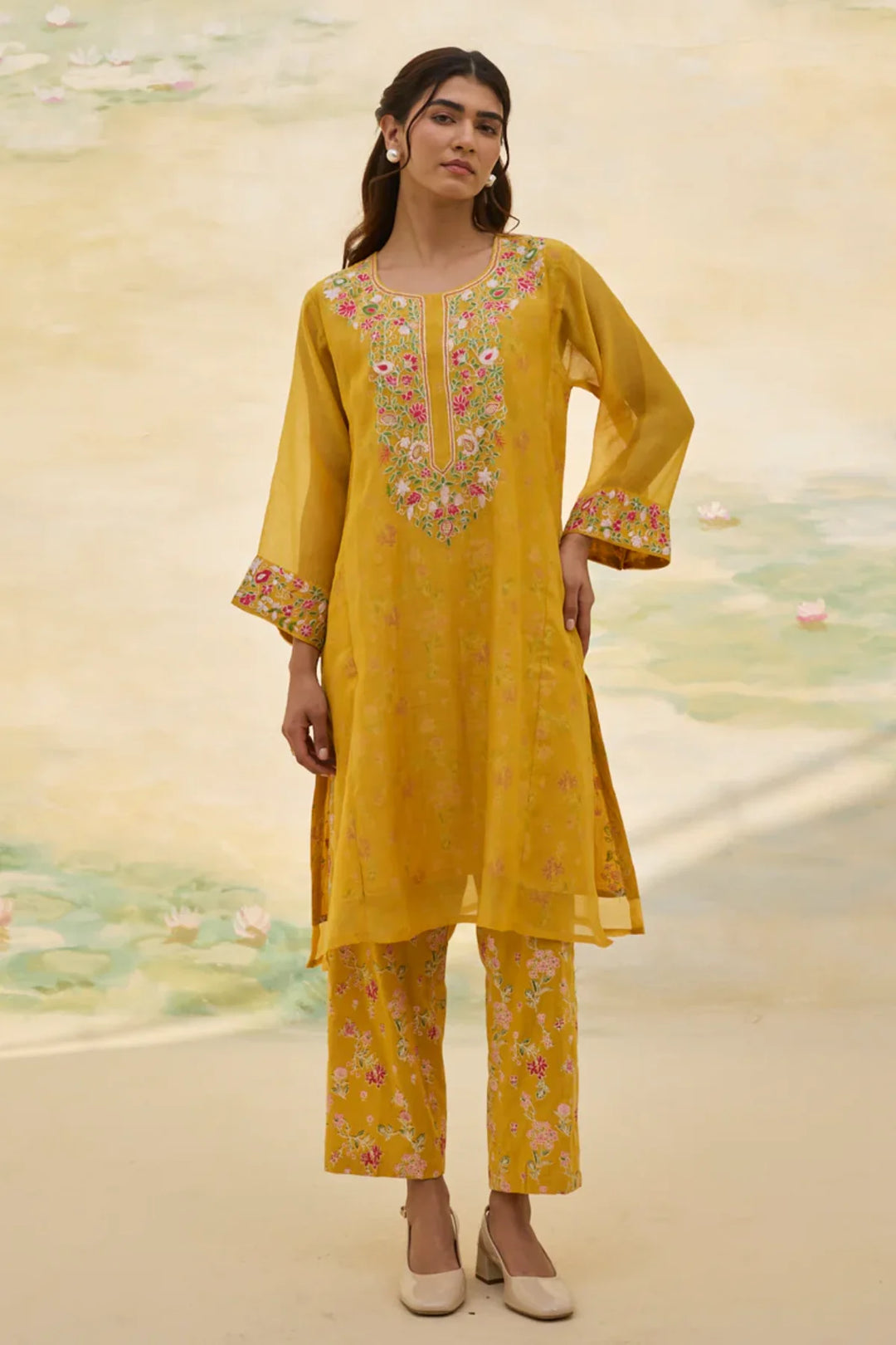 Canary Co Ord Set