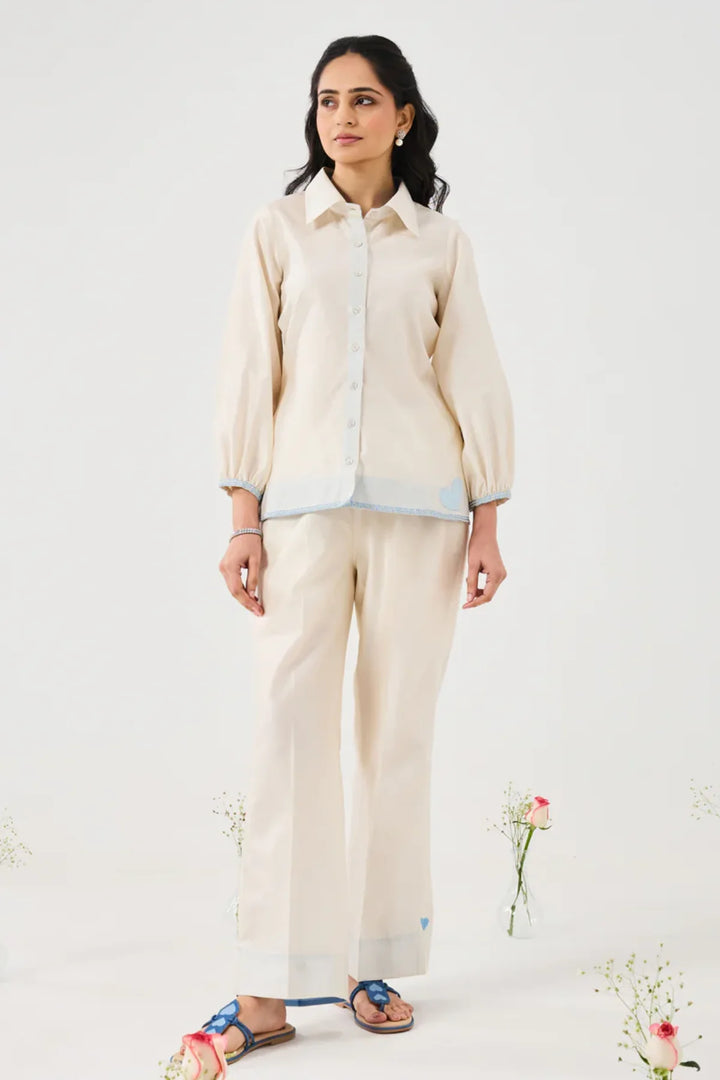 Dilzaah Solid Heart Shirt Style
