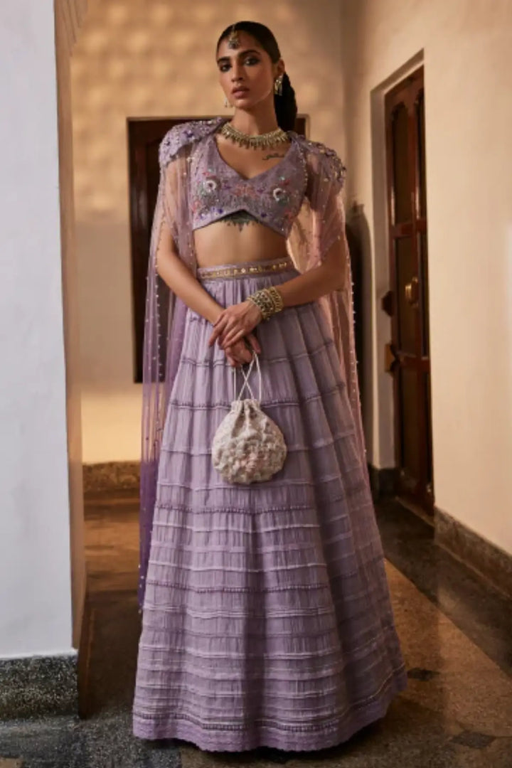 inara cape set lilac
