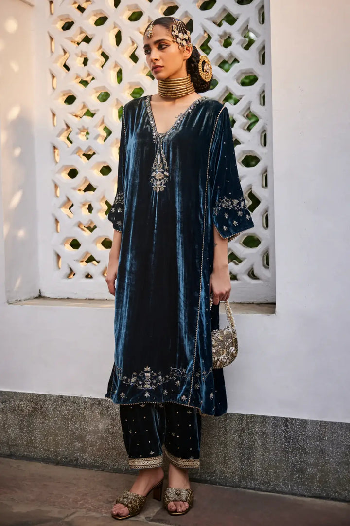 antara choga set teal