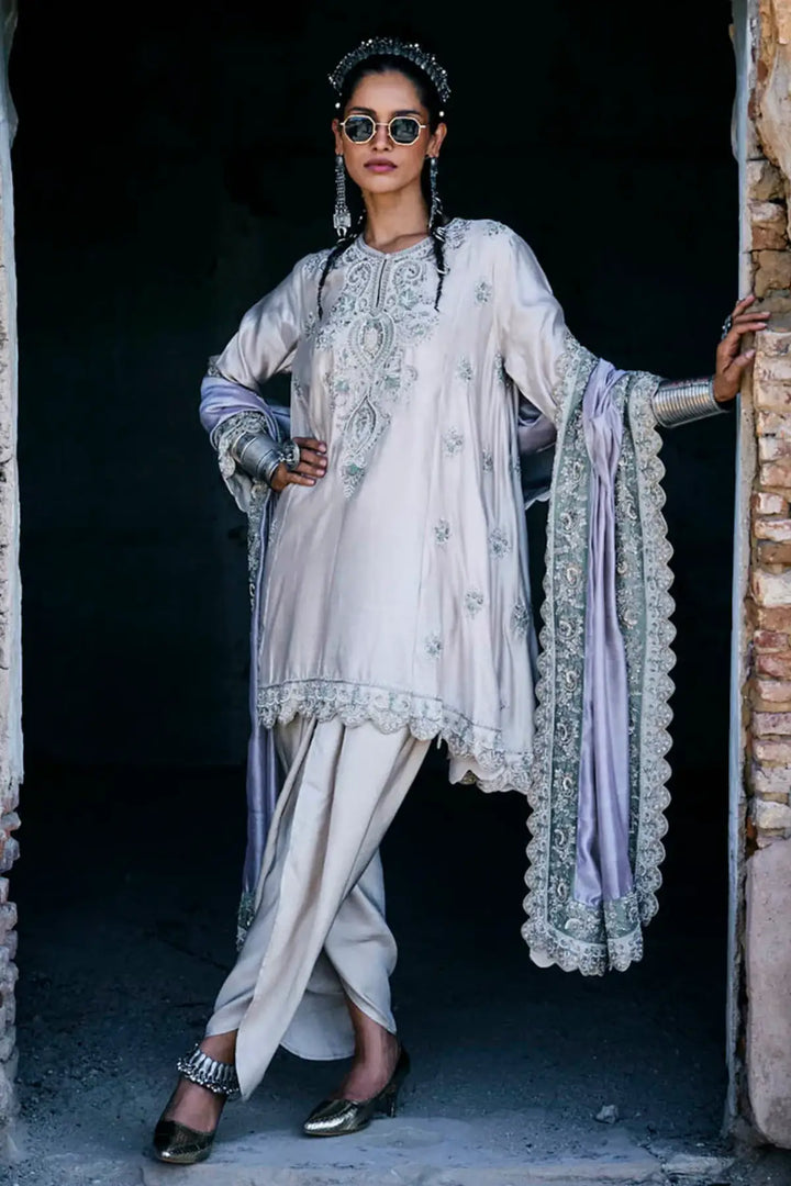 Beige Tunic Set