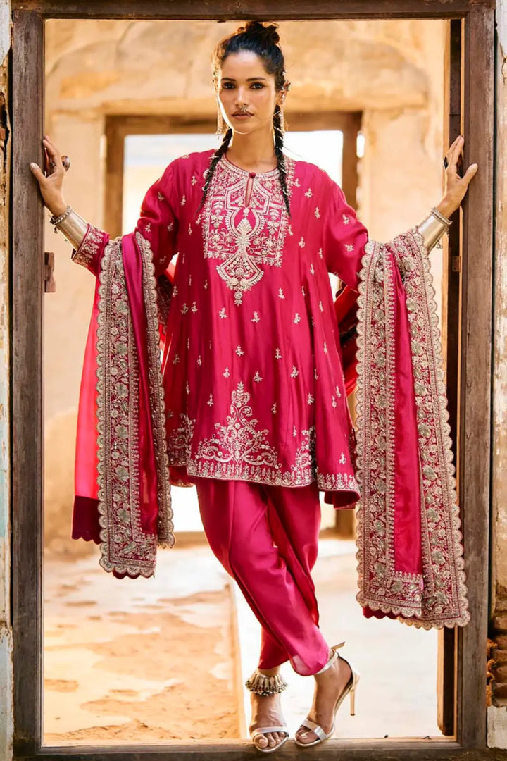 Rani Pink Tunic Set