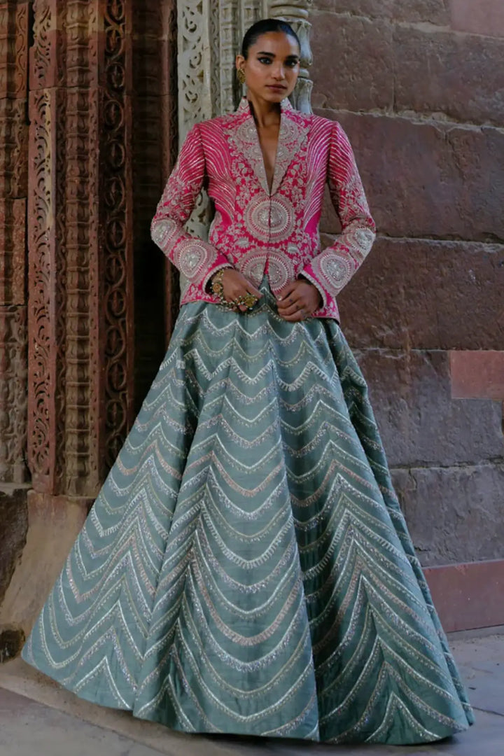 Jewel Lehenga Set with Jacket