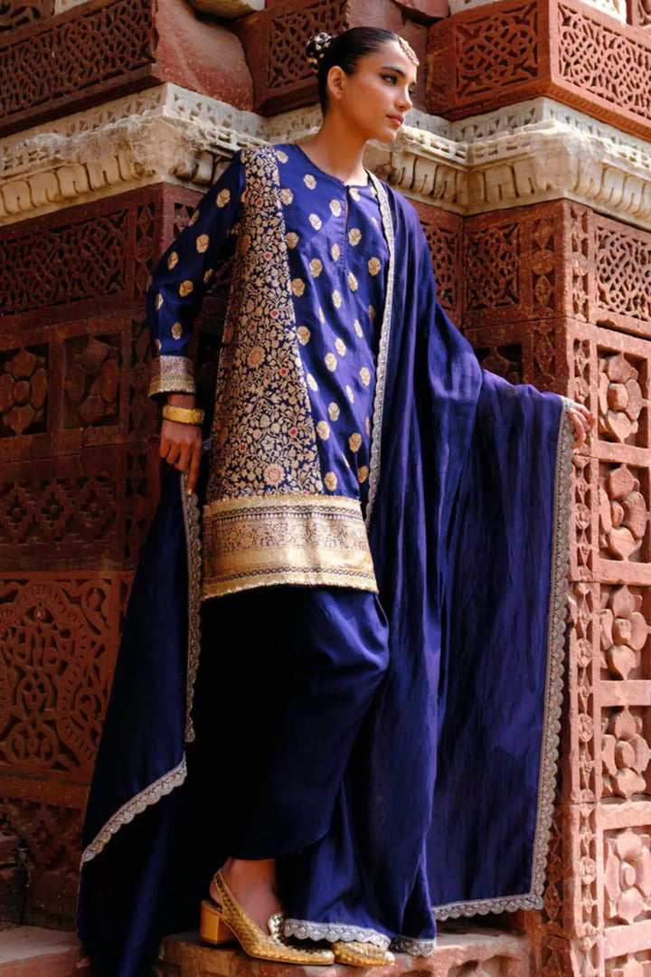 Ayesha Kurta, Dupatta & Dhoti