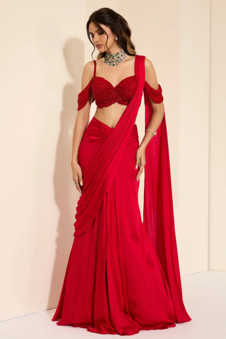 Scarlett Petal Bustier and Drape