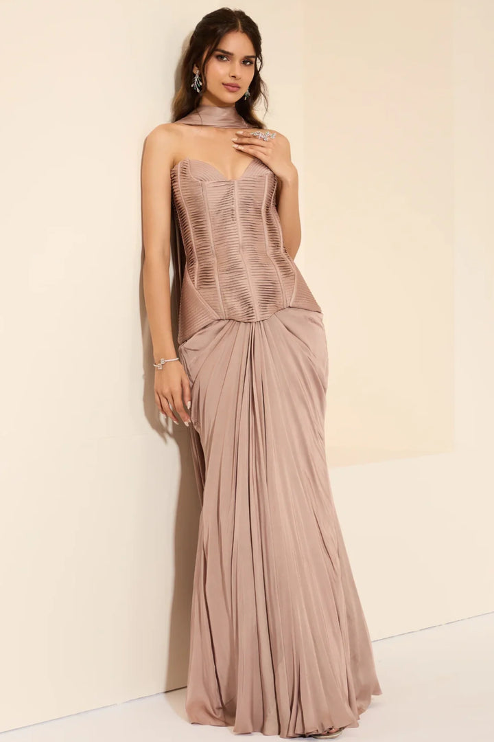 Dessert Rose Corset & Drape
