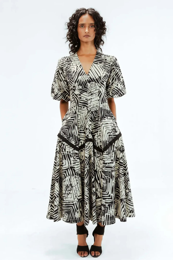 Florix Print Thalia Dress
