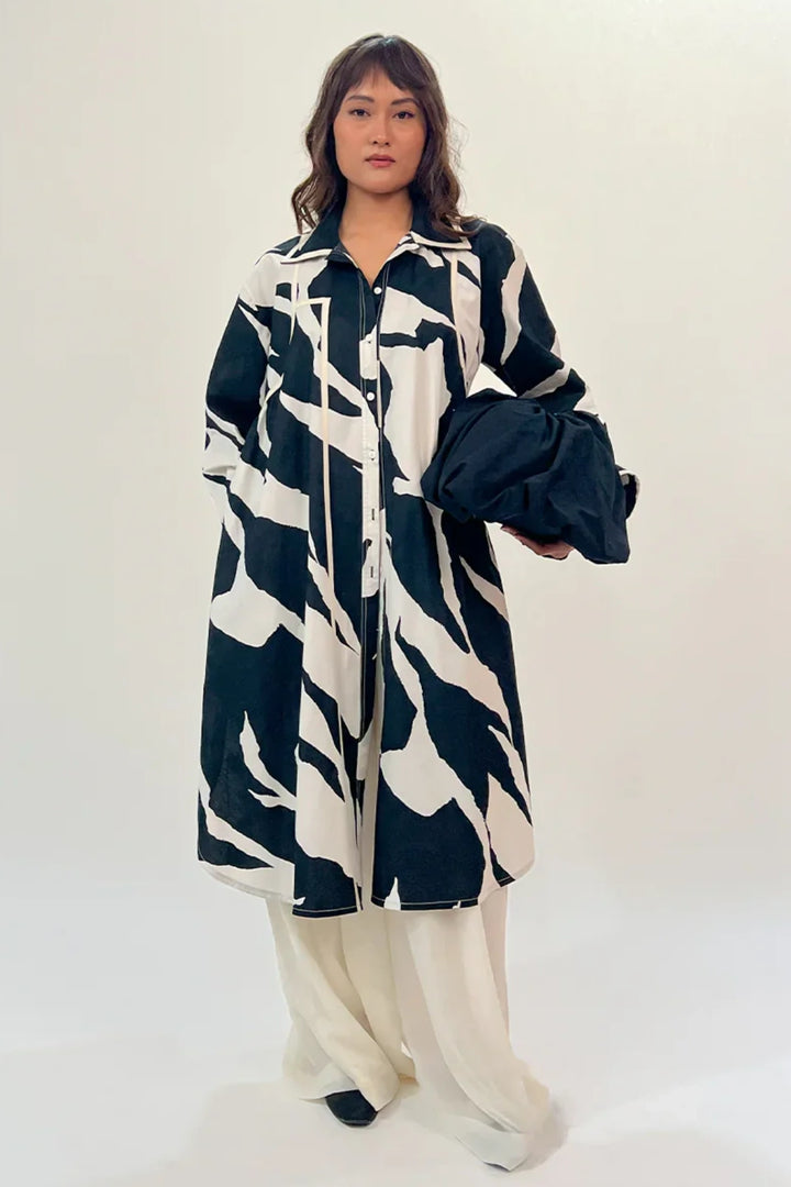 Line Shirt Dress
