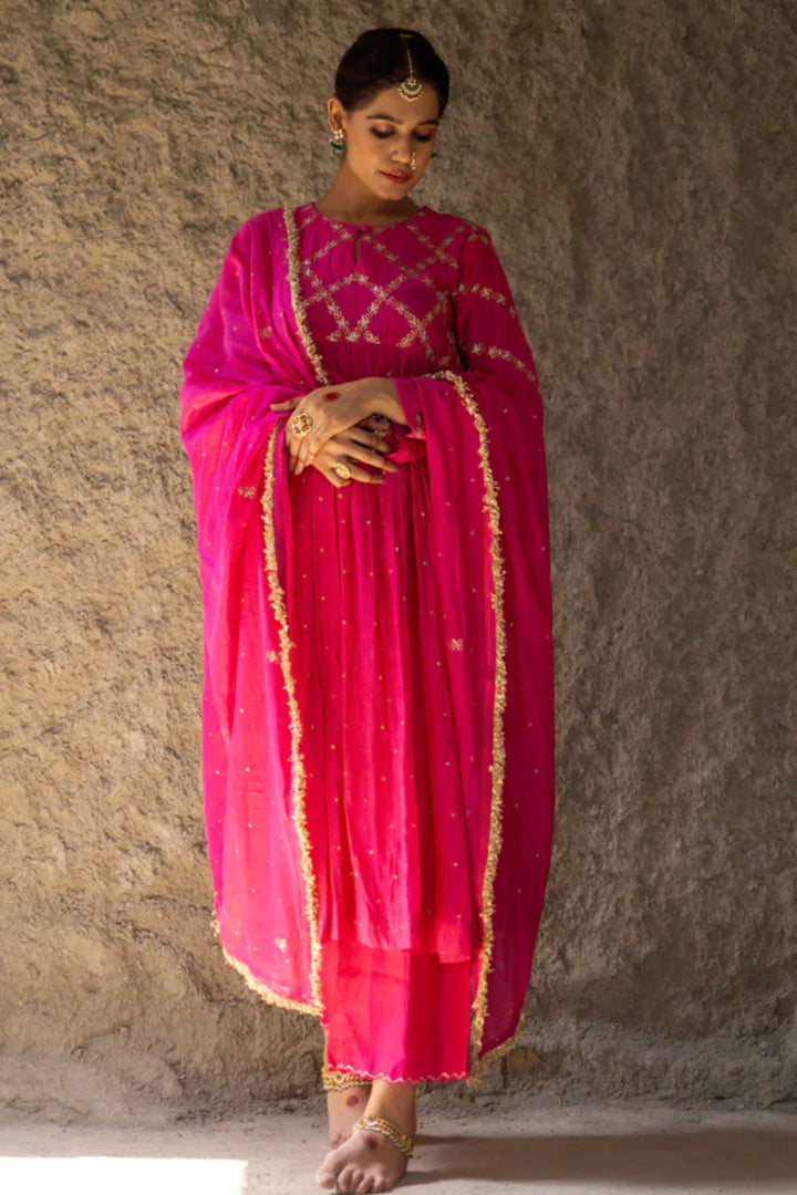 Neev Rani Anarkali Suit Set