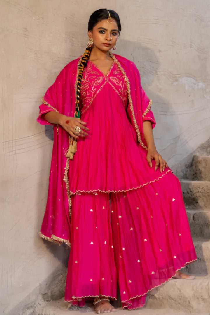 Neev Rani Sharara Set