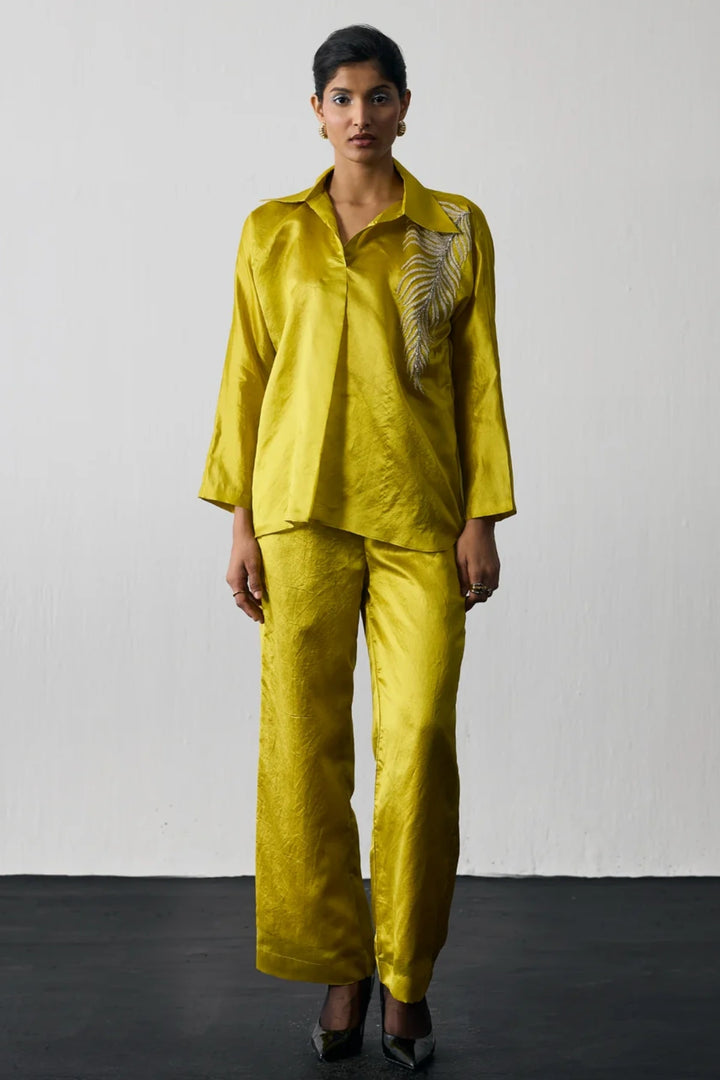 Leaf Shirt Co-ord