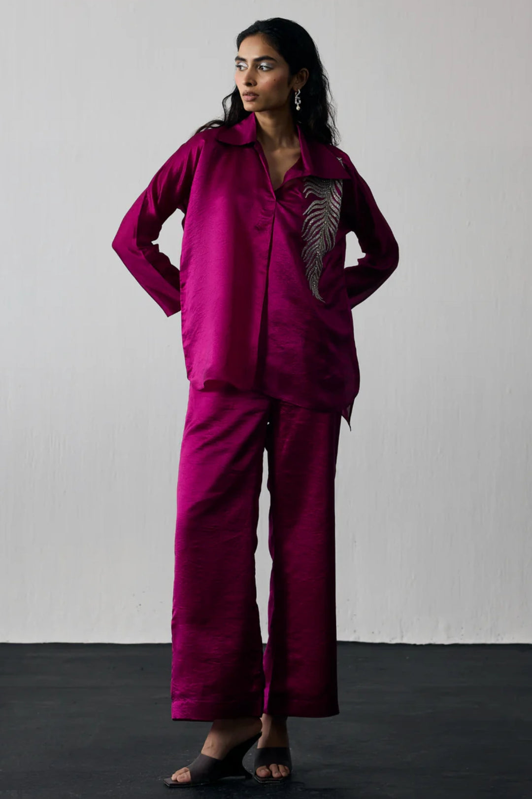 Leaf Shirt Co-ord