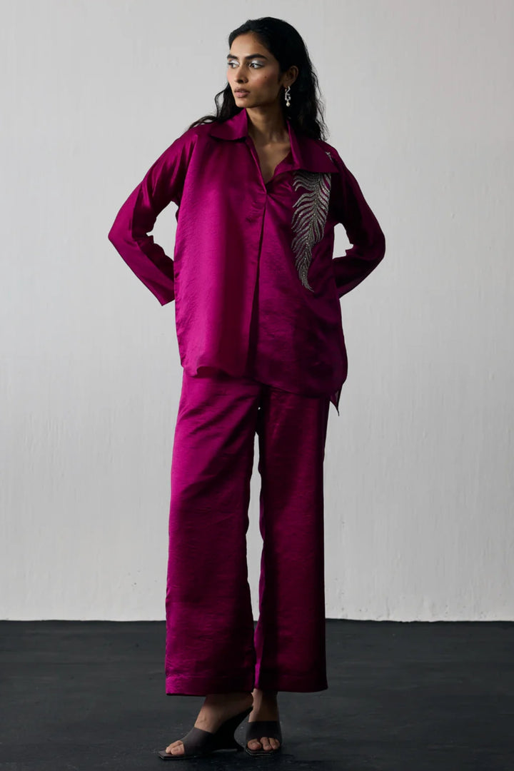Leaf Shirt Co-ord