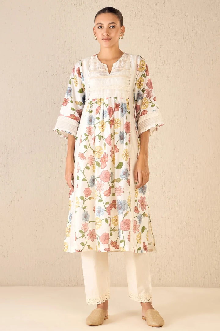 Flora: Multicolor Floral Kurta Set
