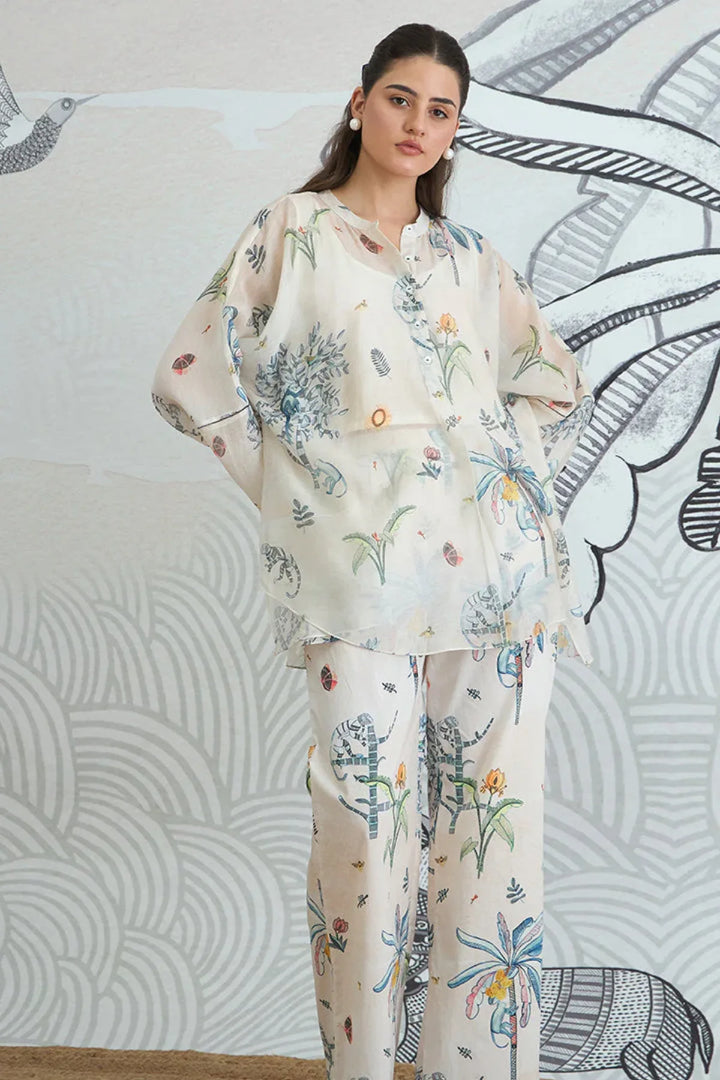 Jungle Namah Tunic With Pants