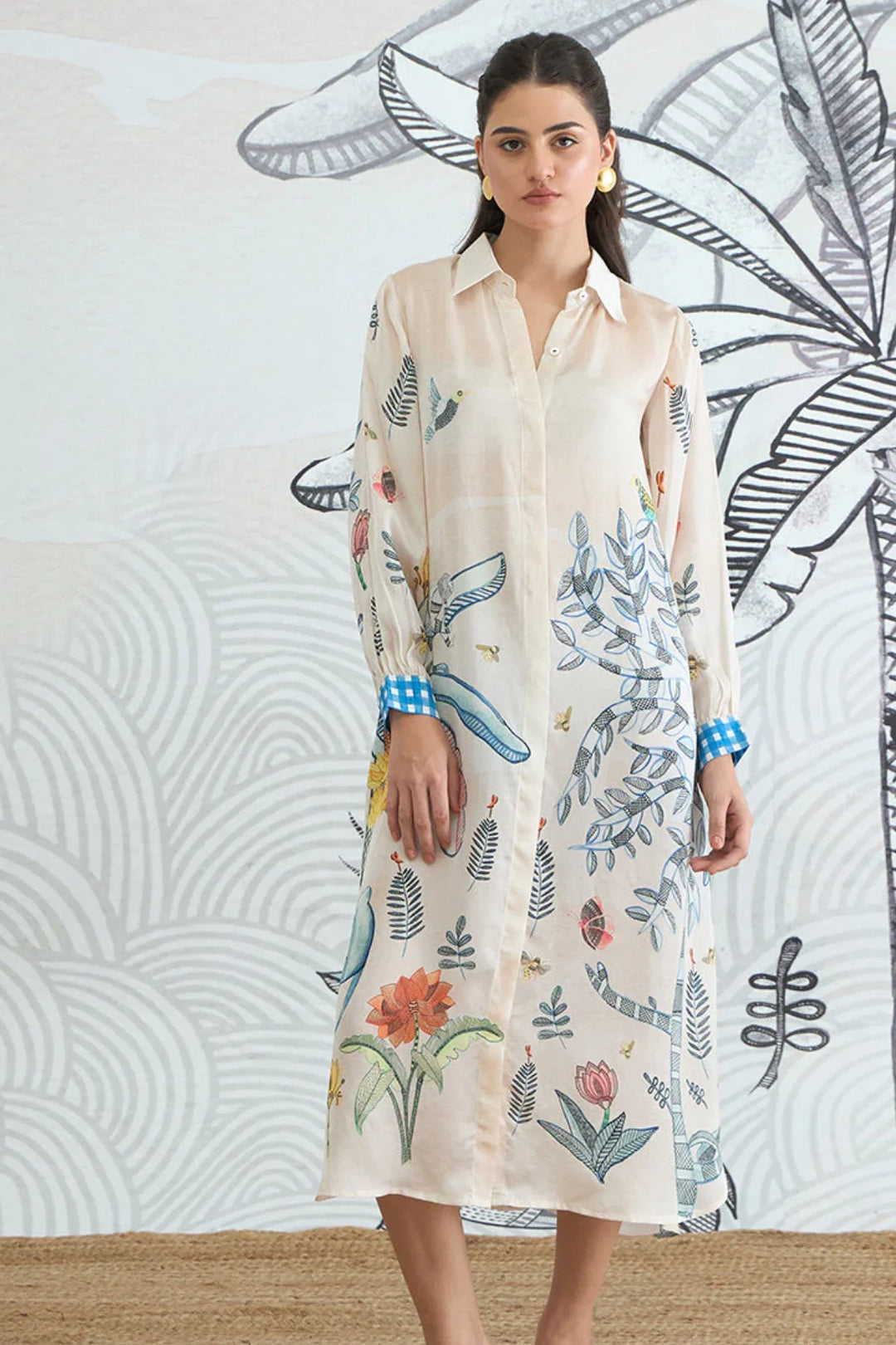 Jungle Shirt Dress