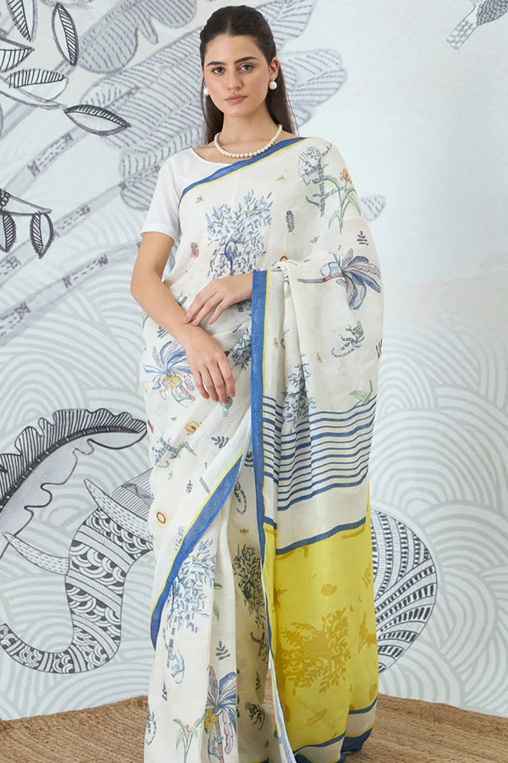 Jungle Saree Set