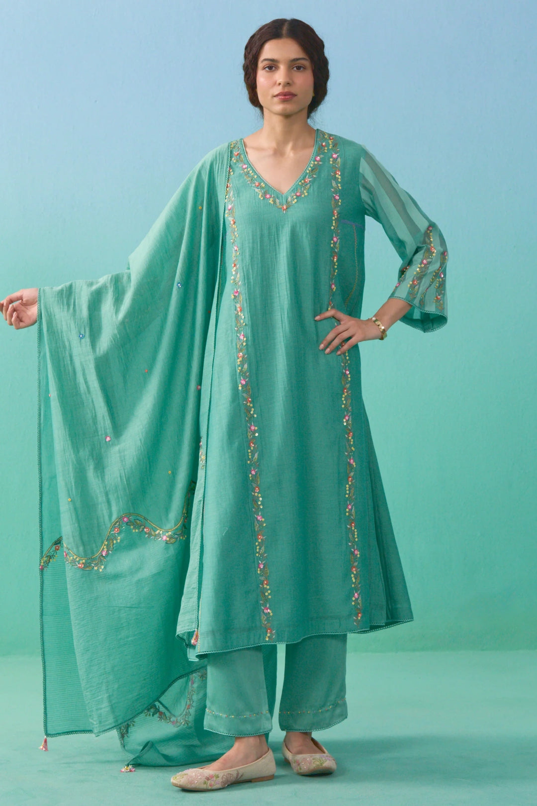 Roza Kurta Set