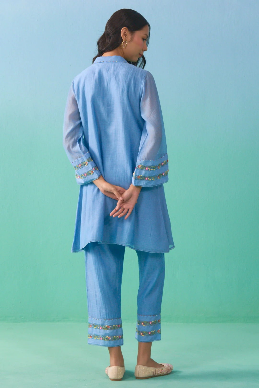 Powder Blue Co-ord Set