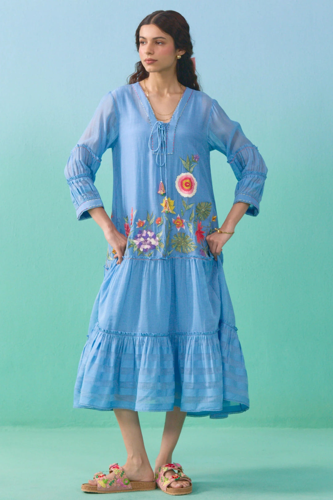 Lailah Flared Dress